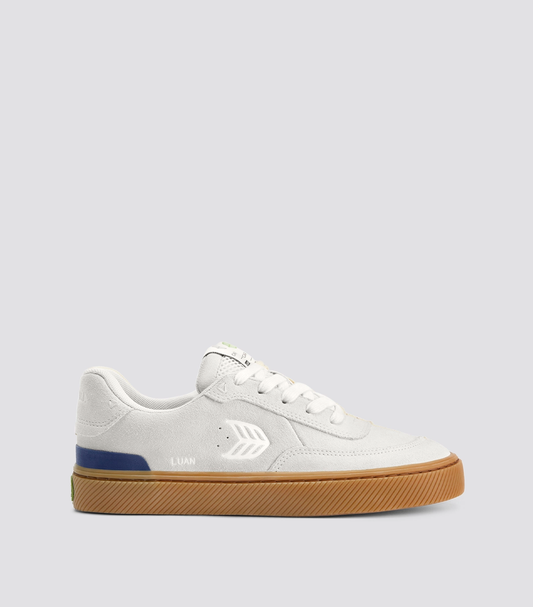 LUAN PRO Suede Smoke White