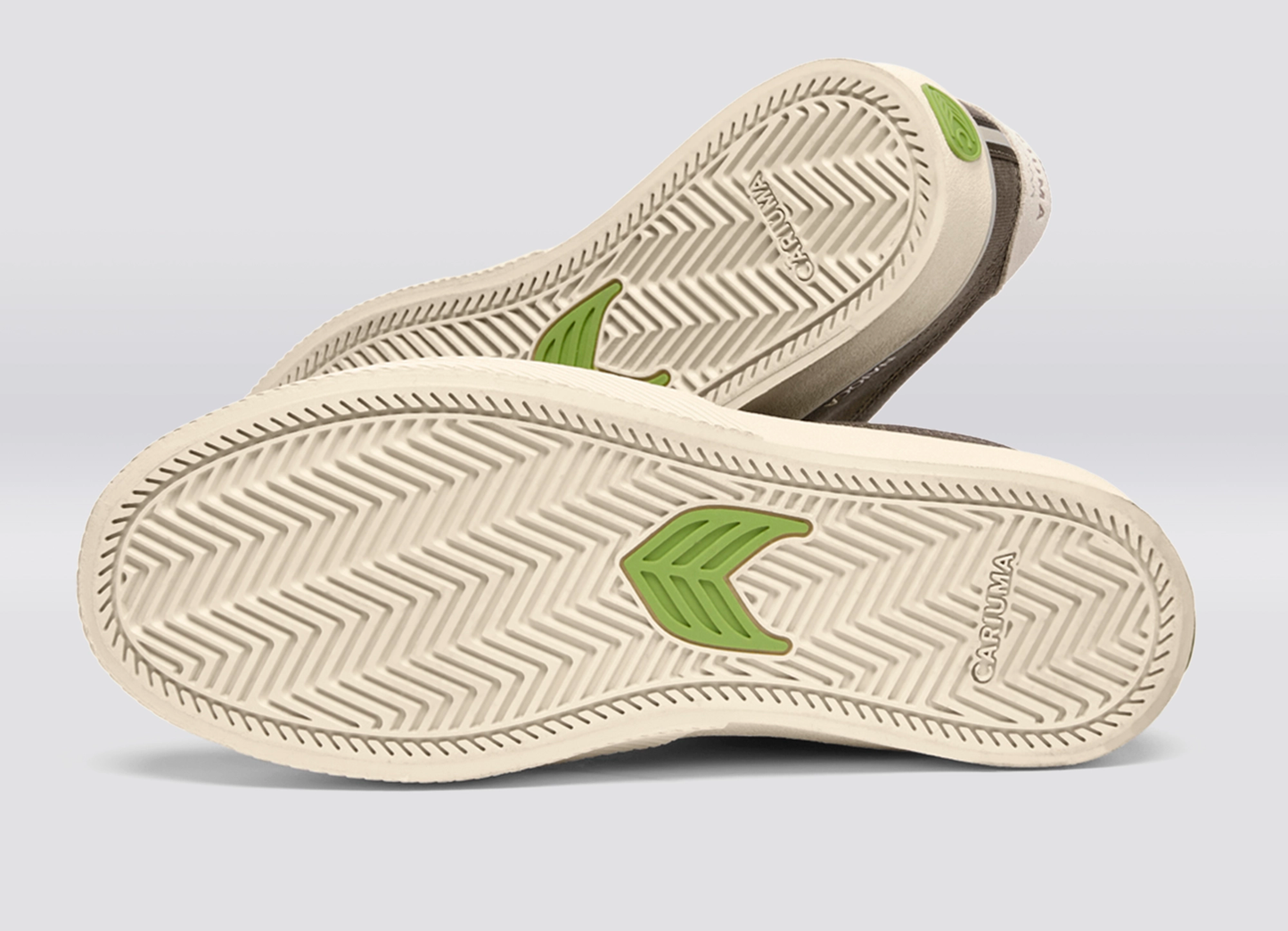 NAIOCA Stripe Suede and Canvas Teak