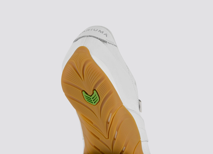 SUTAI Nylon and Soft Grain Leather Warm White