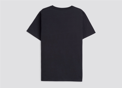 T-Shirt Black with Small Off-White Logo