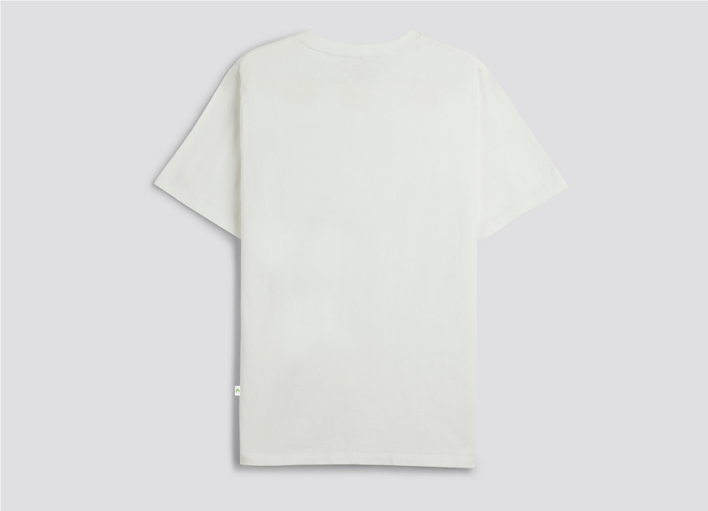T-Shirt Off-White with Small Black Logo